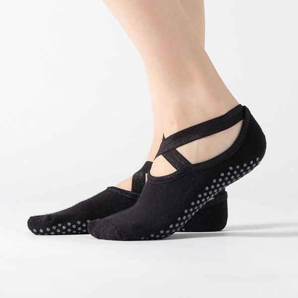 round head yoga socks non-slip quick-drying ballet polka dot silicone dance soft pilates sports bandage, Black
round head yoga socks non-slip quick-drying ballet polka dot silicone dance soft pilates sports bandage, Black