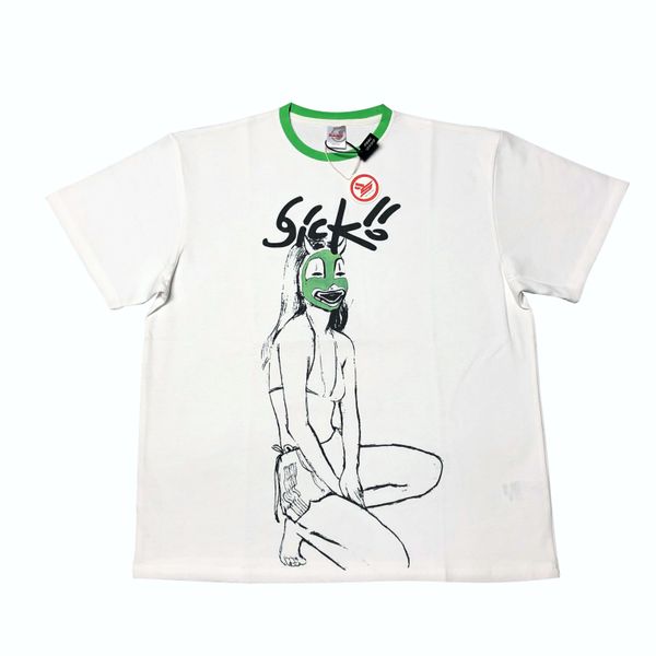 in stock white green color 2022ss t-shirt men women tee summer style m-xl, White;black
in stock white green color 2022ss t-shirt men women tee summer style m-xl, White;black