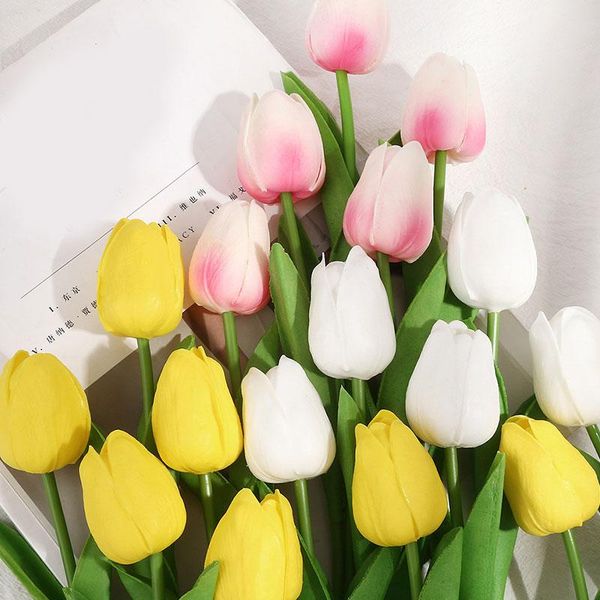 decorative flowers & wreaths beautiful tulips artificial for wedding party decoration supplies home garden ornaments durable pu fake
decorative flowers & wreaths beautiful tulips artificial for wedding party decoration supplies home garden ornaments durable pu fake
