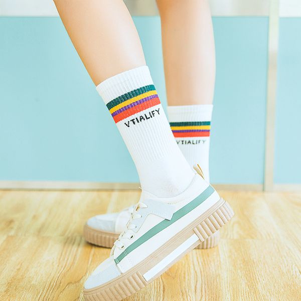 fashion socks white , children's middle tube spring and autumn thin cotton street , men's sports, Black;white
fashion socks white , children's middle tube spring and autumn thin cotton street , men's sports, Black;white