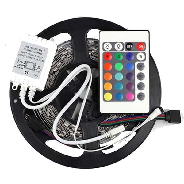 non-waterproof rgb 150leds smd flexible light strip + 24key ir remote control dc12v led strips
non-waterproof rgb 150leds smd flexible light strip + 24key ir remote control dc12v led strips