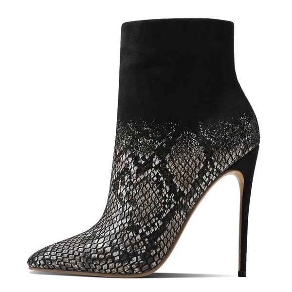 boots 2021 autumn winter women shoes pointed toe high heel red blue serpentine stilettos heels office lady ankle big size 43, Black
boots 2021 autumn winter women shoes pointed toe high heel red blue serpentine stilettos heels office lady ankle big size 43, Black