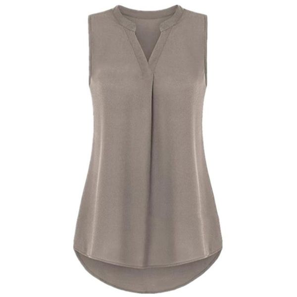 women summer vest fashion sleeveless solid color ladies loose v-neck tanks tees camisole women's & camis, White
women summer vest fashion sleeveless solid color ladies loose v-neck tanks tees camisole women's & camis, White