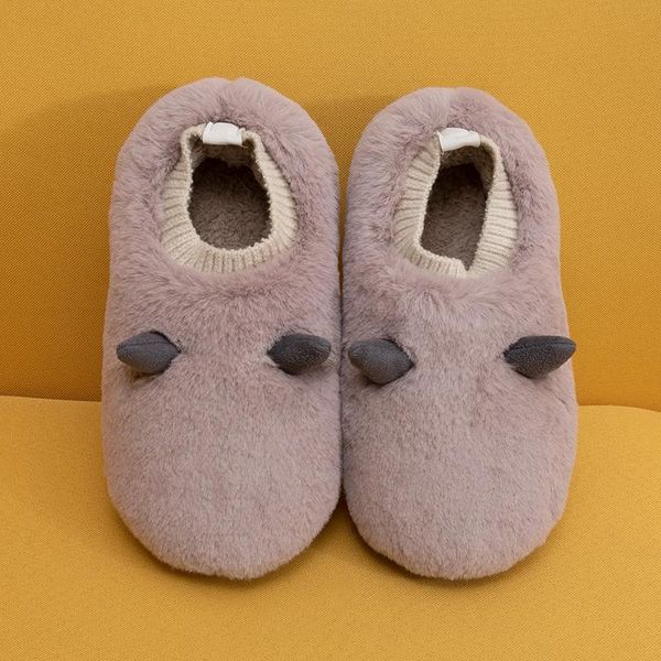 slippers couples winter cute cartoon sheep horns cotton women plush soft home indoor shoes men furry warm non-slip, Black
slippers couples winter cute cartoon sheep horns cotton women plush soft home indoor shoes men furry warm non-slip, Black