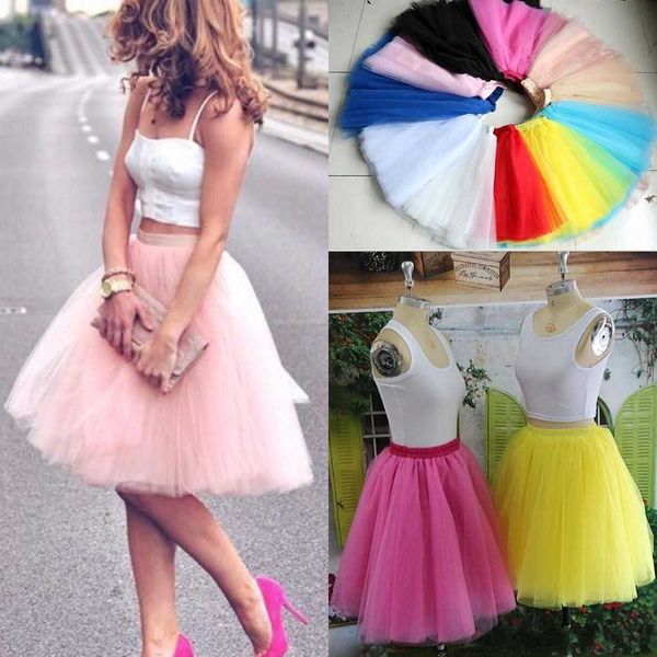 real image knee length skirts young ladies women bust skirts tutu tulle skirt a line ruffles skirt party cocktail dresses summer, Black
real image knee length skirts young ladies women bust skirts tutu tulle skirt a line ruffles skirt party cocktail dresses summer, Black