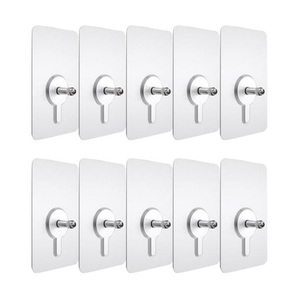 10pcs punch-non-marking screw stickers wall picture hook invisible traceless hardwall drywall hanging kit for pictu hooks & rails
10pcs punch-non-marking screw stickers wall picture hook invisible traceless hardwall drywall hanging kit for pictu hooks & rails
