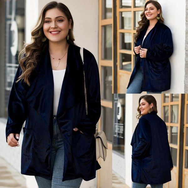 women's jackets women long sleeve plus size formal cardigan office work lady notched slim fit suit business 2021 autumn outwear, Black;brown
women's jackets women long sleeve plus size formal cardigan office work lady notched slim fit suit business 2021 autumn outwear, Black;brown