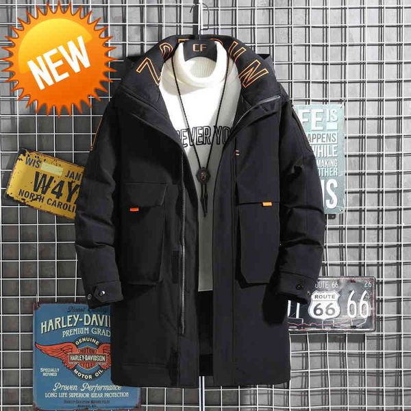 men's thicken fleece down coat fashion hooded parkas winter outdoor windproof warm jackets new, Black
men's thicken fleece down coat fashion hooded parkas winter outdoor windproof warm jackets new, Black