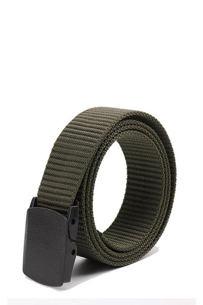 belts anti allergic plastic buckle tactical style khaki green cloth belt, Black;brown
belts anti allergic plastic buckle tactical style khaki green cloth belt, Black;brown