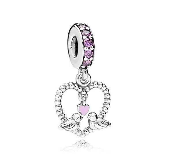 fits pandora bracelets 20pcs pair of lovebirds crystal silver charms bead charm beads pendant for wholesale diy european sterling necklace j, Black
fits pandora bracelets 20pcs pair of lovebirds crystal silver charms bead charm beads pendant for wholesale diy european sterling necklace j, Black