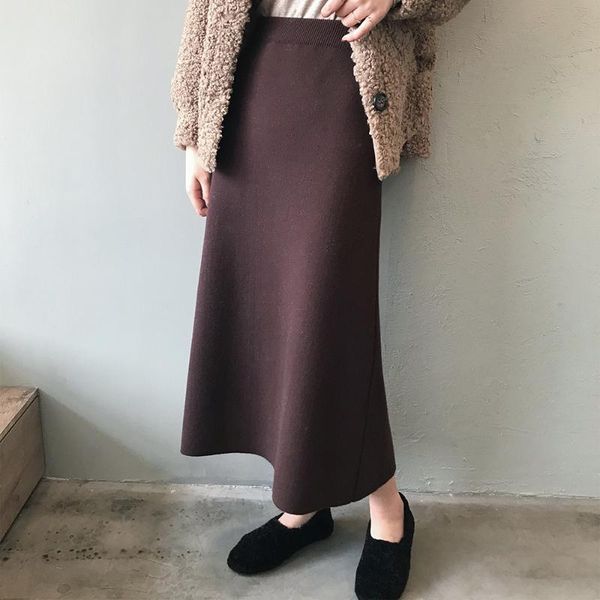 skirts 2021 high waist knitted autumn a-line bodycon fashion pure color women long skirt faldas jupe femme saia, Black
skirts 2021 high waist knitted autumn a-line bodycon fashion pure color women long skirt faldas jupe femme saia, Black