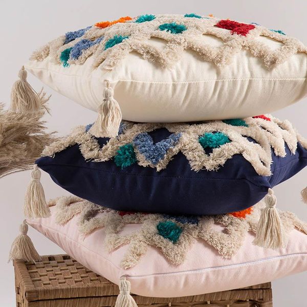 cushion/decorative pillow decorative cushion cover tassels embroidered case home decor nordic sofa living room handmade cotton throw pillows
cushion/decorative pillow decorative cushion cover tassels embroidered case home decor nordic sofa living room handmade cotton throw pillows