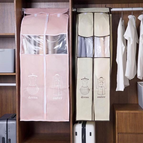 large dustproof clothes cover for garment suit dress coat printed cloth protector case home nonwoven pouch bag clothing & wardrobe storage
large dustproof clothes cover for garment suit dress coat printed cloth protector case home nonwoven pouch bag clothing & wardrobe storage