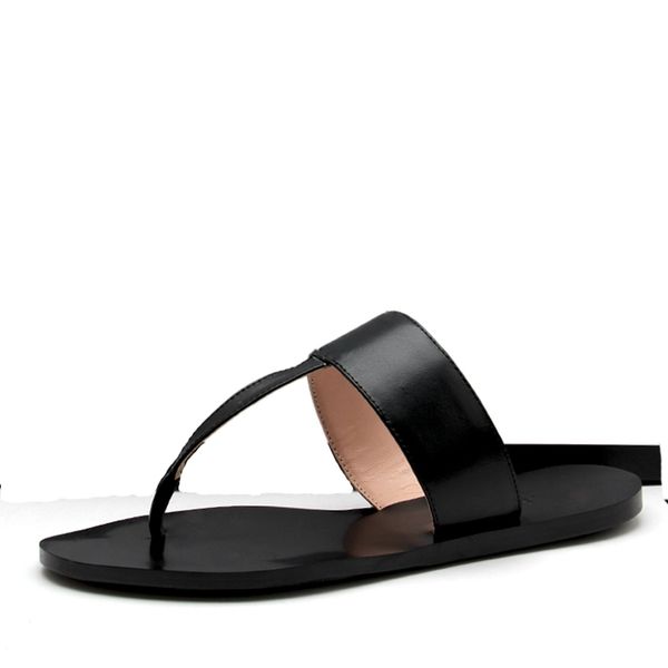 2021 designer leather flat sandals summer shoes metal ladies slippers fashion luxury couple models, Black
2021 designer leather flat sandals summer shoes metal ladies slippers fashion luxury couple models, Black
