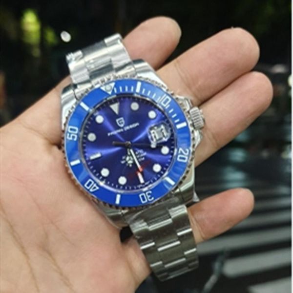 wristwatches pagani design fashion luxury mechanical wristwatch stainless steel waterproof men automatic watches clock relogio masculino, Slivery;brown
wristwatches pagani design fashion luxury mechanical wristwatch stainless steel waterproof men automatic watches clock relogio masculino, Slivery;brown