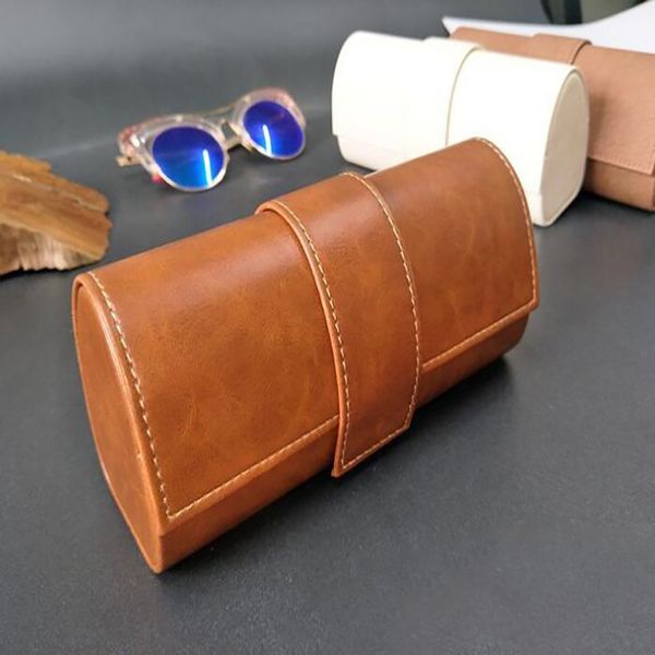 wholesales portable large retro leather handmade sunglasses case european customized men's glasses bag brown black
wholesales portable large retro leather handmade sunglasses case european customized men's glasses bag brown black