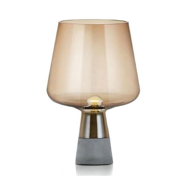 table lamps europe style modern desk lamp with cognac grey glass shade art decor lighting home living room bedroom cement
table lamps europe style modern desk lamp with cognac grey glass shade art decor lighting home living room bedroom cement