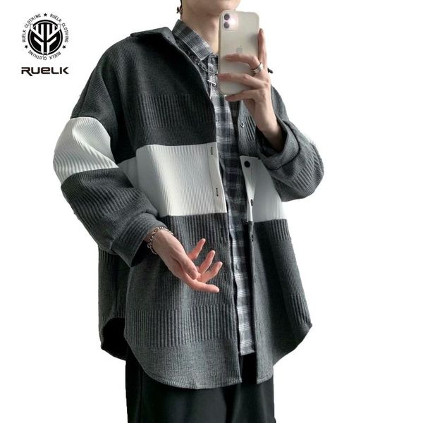 men's sweaters ruelk sweater hong kong style autumn korean cardigan striped color matching woolen coat casual jacket trend, White;black
men's sweaters ruelk sweater hong kong style autumn korean cardigan striped color matching woolen coat casual jacket trend, White;black