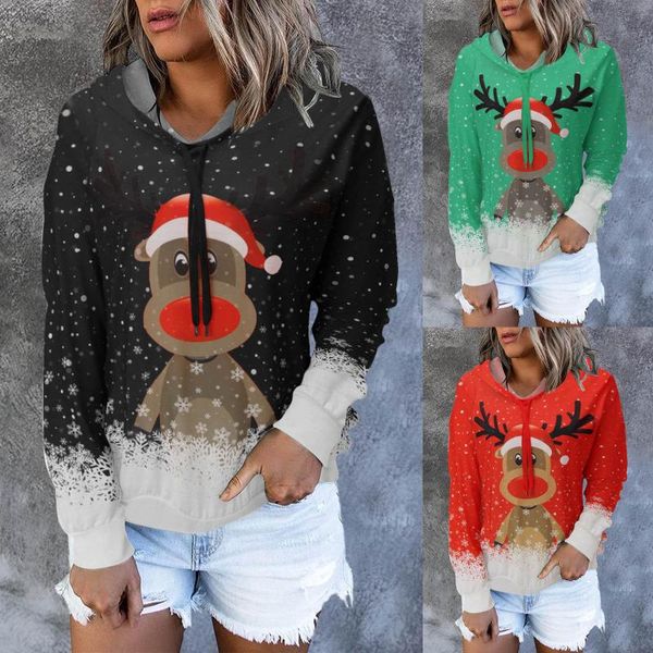 women's hoodies & sweatshirts womens autumn long sleeve christmas printed shirt fleece hoodie sweatshirt warm pullover blouse, Black
women's hoodies & sweatshirts womens autumn long sleeve christmas printed shirt fleece hoodie sweatshirt warm pullover blouse, Black