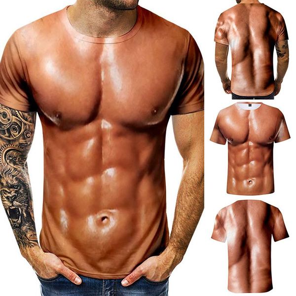 men's t-shirts 3d t-shirt bodybuilding simulated muscle shirt nude skin chest tee short-sleeve pr sale, White;black
men's t-shirts 3d t-shirt bodybuilding simulated muscle shirt nude skin chest tee short-sleeve pr sale, White;black