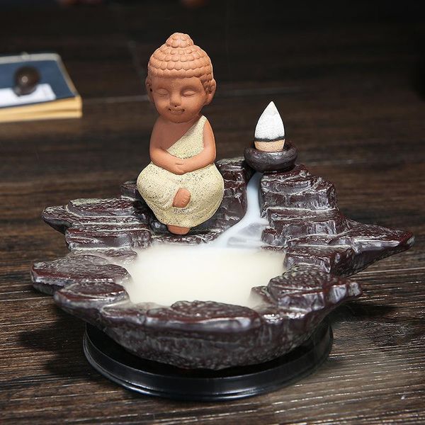fragrance lamps the little monk censer creative home decor small buddha incense holder backflow burner decorative teahouse
fragrance lamps the little monk censer creative home decor small buddha incense holder backflow burner decorative teahouse