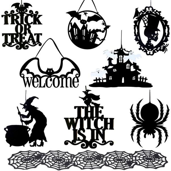 party decoration the witch is in halloween hanging sign pumpkin bat ghost door wall supplies
party decoration the witch is in halloween hanging sign pumpkin bat ghost door wall supplies