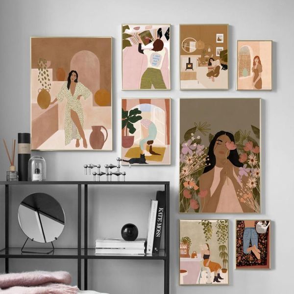 paintings fashion girl posters flower prints abstract wall art canvas painting minimalist and boho pictures for room decor
paintings fashion girl posters flower prints abstract wall art canvas painting minimalist and boho pictures for room decor