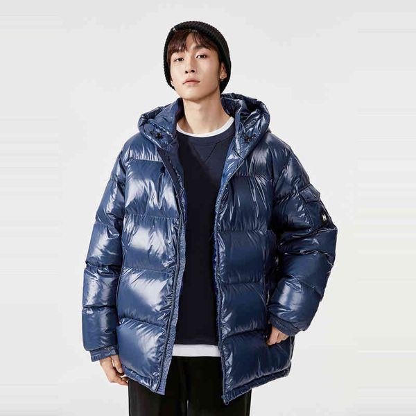men's 2021 winter new men's hooded loose down jacket bright face warm jacket men's down jacket, Black
men's 2021 winter new men's hooded loose down jacket bright face warm jacket men's down jacket, Black