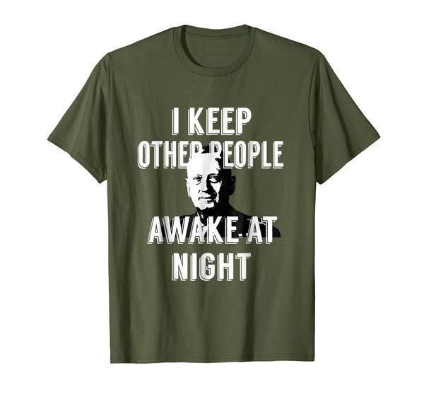 i keep other people awake at night t-shirt general mattis, White;black