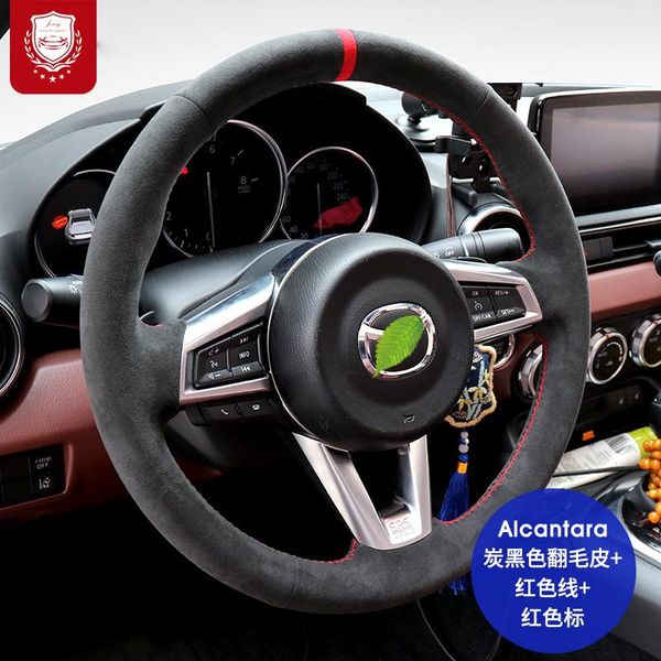 suede hand-stitch steering wheel cover for mazda 6 atenza axela cx-4 cx-5 cx-8 cx-30 auto alcantara interior car accessories
suede hand-stitch steering wheel cover for mazda 6 atenza axela cx-4 cx-5 cx-8 cx-30 auto alcantara interior car accessories