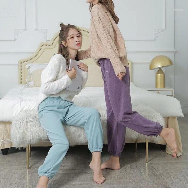 women's pants & capris women harem casual loose warm trousers elastic high waist harajuku, Black;white
women's pants & capris women harem casual loose warm trousers elastic high waist harajuku, Black;white