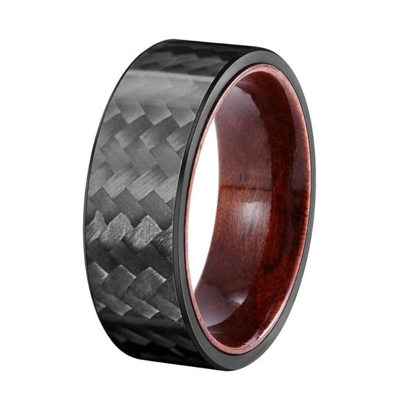 mm black twill carbon fiber rings men's wedding band inlay rosewood liner comfort fit cluster, Golden;silver
mm black twill carbon fiber rings men's wedding band inlay rosewood liner comfort fit cluster, Golden;silver