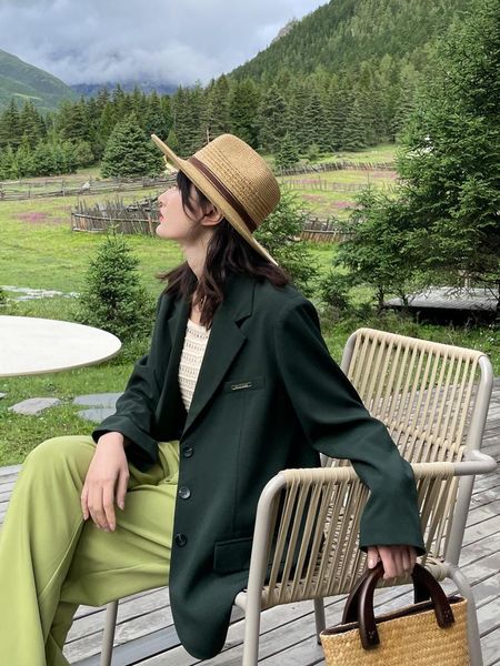 women's suits & blazers women suit coat pocket leisure high sense summer temperament loose, White;black
women's suits & blazers women suit coat pocket leisure high sense summer temperament loose, White;black