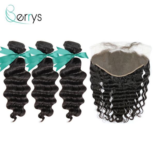 human hair bulks brazilian loose wave 3pcs bundles with 13x4 lace frontal part extension virgin berryshair, Black
human hair bulks brazilian loose wave 3pcs bundles with 13x4 lace frontal part extension virgin berryshair, Black