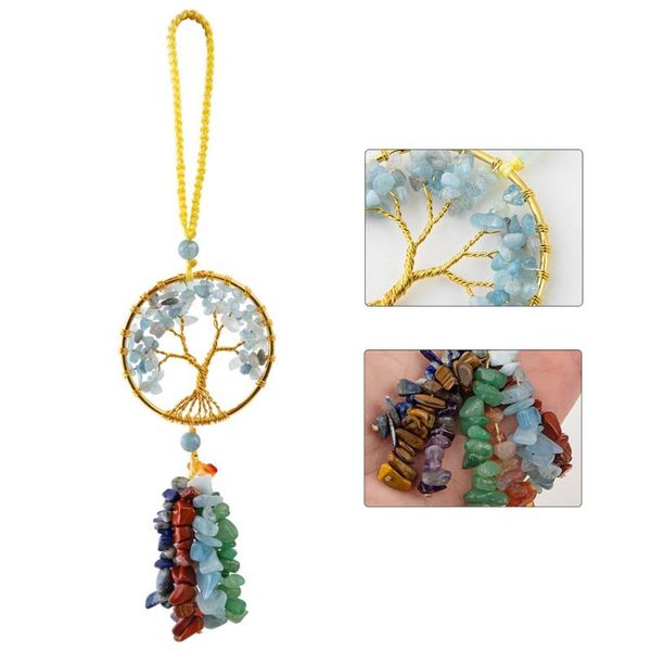 crystal decor tree of life car hanging accessories 7 chakras stones wall meditation ornaments good luck home decoration interior decorations
crystal decor tree of life car hanging accessories 7 chakras stones wall meditation ornaments good luck home decoration interior decorations