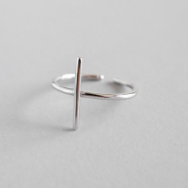 cluster rings very thin authentic s925 sterling silver fine jewelry cross religion round band adjust j507, Golden;silver
cluster rings very thin authentic s925 sterling silver fine jewelry cross religion round band adjust j507, Golden;silver