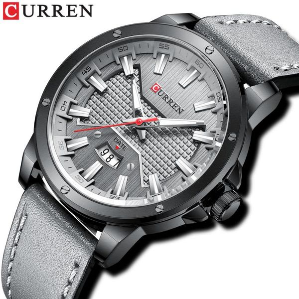 wristwatches 2021 mens watches, curren watches quartz analog calendar,wrist watch for men, fashion waterproof leather band-gray man, Slivery;brown
wristwatches 2021 mens watches, curren watches quartz analog calendar,wrist watch for men, fashion waterproof leather band-gray man, Slivery;brown