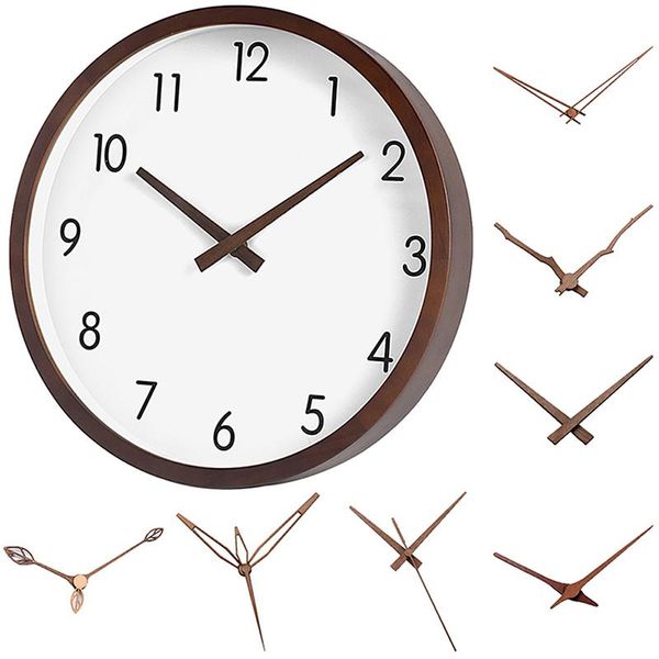 walnut solid wood wall clock pointer accessories 12/14 inch diy creative hour hand parts clocks
walnut solid wood wall clock pointer accessories 12/14 inch diy creative hour hand parts clocks