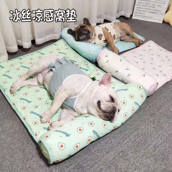 kennels & pens cat and dog pet ice mat summer autumn cooling sleeping fruit anti-slip breathable
kennels & pens cat and dog pet ice mat summer autumn cooling sleeping fruit anti-slip breathable