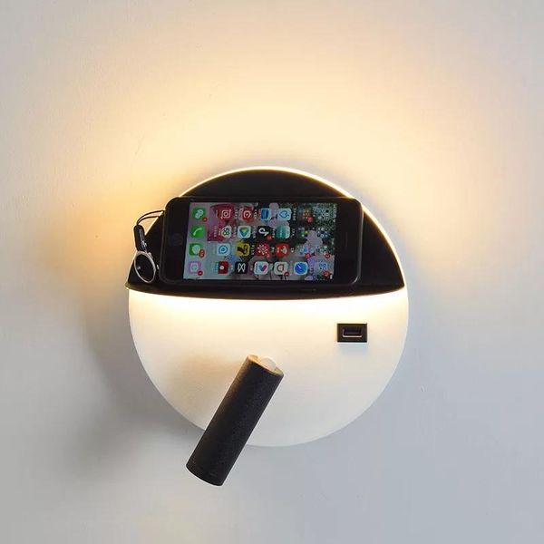 wall lamp american creative led lamps with usb socket and storage tray apply to bedroom bedside bathroom modern minimalist luminaire
wall lamp american creative led lamps with usb socket and storage tray apply to bedroom bedside bathroom modern minimalist luminaire