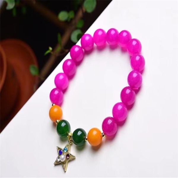 beaded, strands 10mm natural stone rose red sugilite jades gem round beads bracelet charms, Black
beaded, strands 10mm natural stone rose red sugilite jades gem round beads bracelet charms, Black