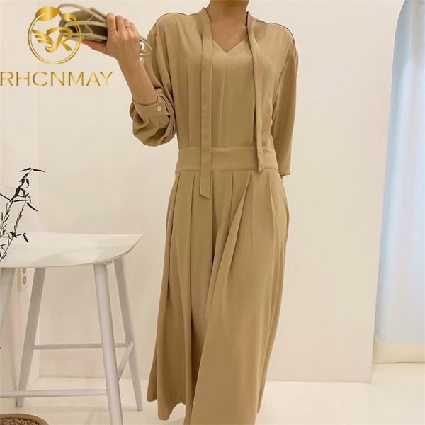 women elegant party dress long sleeve v neck solid autumn pleats slim temperament 210520, Black;gray
women elegant party dress long sleeve v neck solid autumn pleats slim temperament 210520, Black;gray