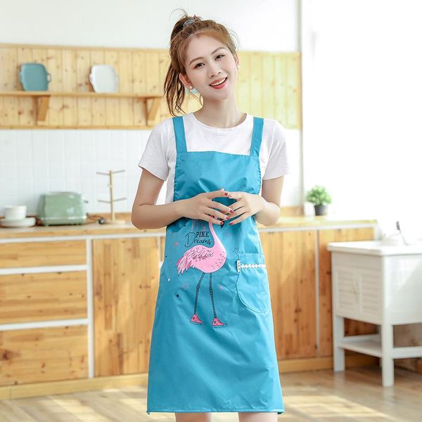 waterproof apron women's thin section breathable kitchen can wipe hands for cooking overalls summer oil-proof household aprons
waterproof apron women's thin section breathable kitchen can wipe hands for cooking overalls summer oil-proof household aprons