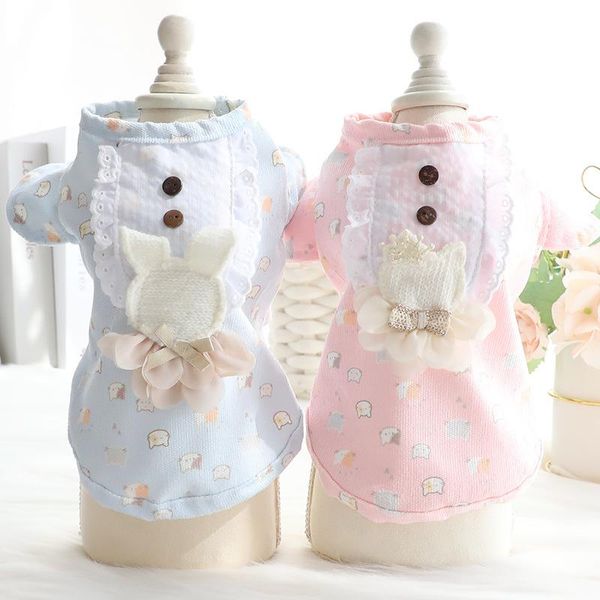 fashion dog clothes pet dress print coat outfit puppy cat skirt for princess girl light blue cute , pets poodle apparel
fashion dog clothes pet dress print coat outfit puppy cat skirt for princess girl light blue cute , pets poodle apparel