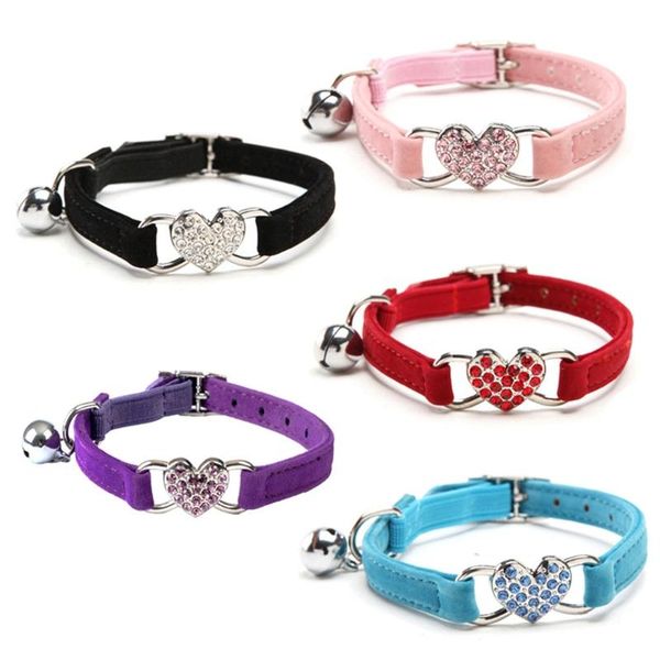 cat costumes collar with bell and shiny heart soft cloth pet safety kitten collars black blue pink purple red
cat costumes collar with bell and shiny heart soft cloth pet safety kitten collars black blue pink purple red