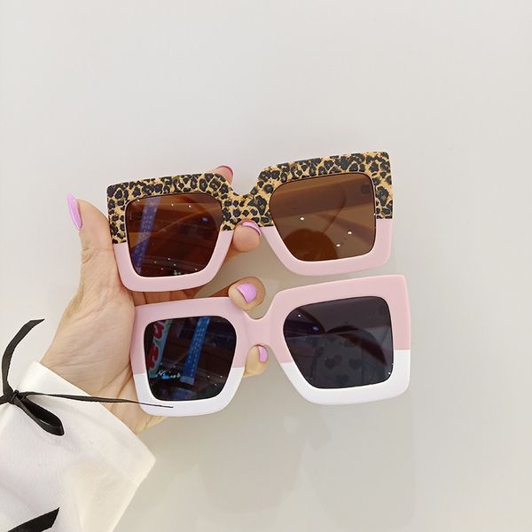 2021 boys girls square sunglasses fashion kids leopard print uv400 sun glasses children color matching outdoor goggles s1301, Blue
2021 boys girls square sunglasses fashion kids leopard print uv400 sun glasses children color matching outdoor goggles s1301, Blue