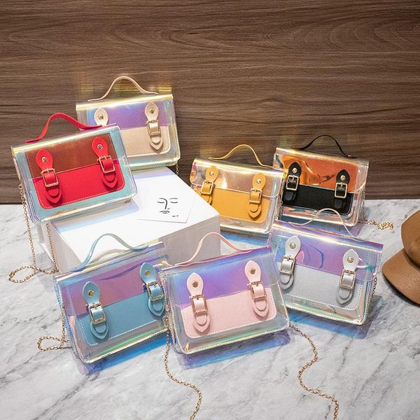 duffel bags laser crossbody bag for women transparent leather chain fashion wild mini shoulder messenger pvc small tote
duffel bags laser crossbody bag for women transparent leather chain fashion wild mini shoulder messenger pvc small tote