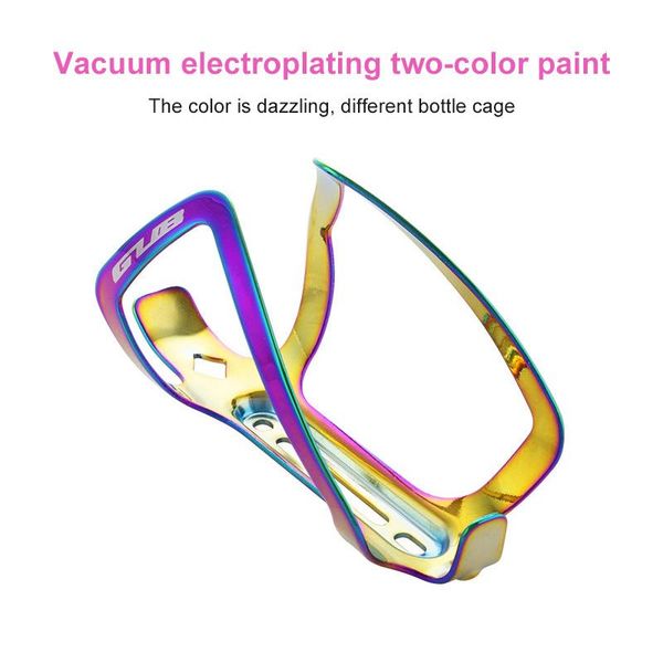 colorful bottle cage mountain bike holder aluminum alloy titanium plated gradient accessories water bottles & cages
colorful bottle cage mountain bike holder aluminum alloy titanium plated gradient accessories water bottles & cages