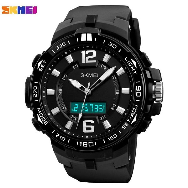 fashion dual display waterproof luminous digital men's watch military man sports watches male clock relogio masculino 1273 wristwatches, Slivery;brown
fashion dual display waterproof luminous digital men's watch military man sports watches male clock relogio masculino 1273 wristwatches, Slivery;brown