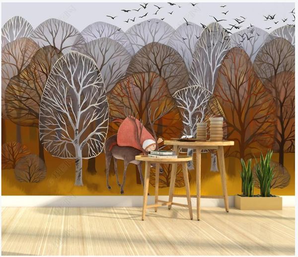 wallpapers custom po wallpaper for walls 3 d mural modern beautiful hand painted branches forest deer living room tv background wall
wallpapers custom po wallpaper for walls 3 d mural modern beautiful hand painted branches forest deer living room tv background wall